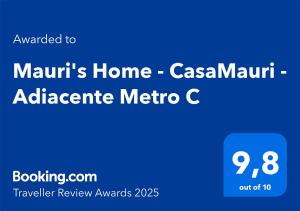Mauris Home - CasaMauri - Adiacente Metro C