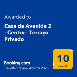 Casa da Avenida 2 - Centro - Terraço Privado