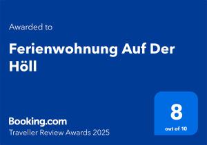 Ferienwohnung Auf Der Höll