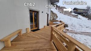 Appartements Grand appartement Isola 2000 : photos des chambres