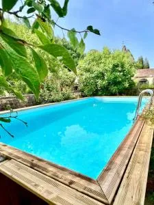 Charming house for 14 pool and indoor hottub - Calès