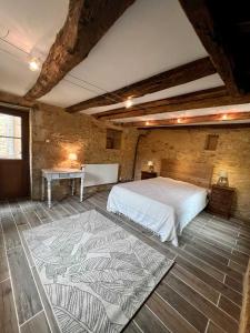 Maisons de vacances Charming house for 14 pool and indoor hottub : photos des chambres