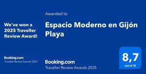 Espacio Moderno en Gijón Playa