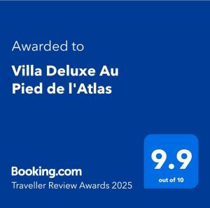 Villa Deluxe Au Pied de lAtlas Béni Mellal