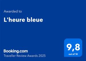 B&B / Chambres d'hotes L-heure bleue : Chambre Lit Queen-Size Deluxe