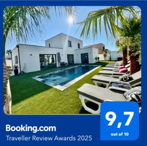 Villa Vanille Cap d Agde Luxe piscine chauffée 5 étoiles