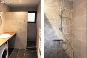 Appartements Wooden lodge with garden : photos des chambres