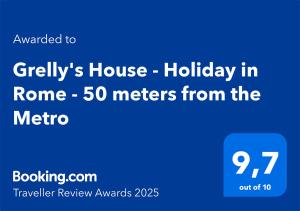 Grellys House - Holiday in Rome - 50 meters from the Metro
