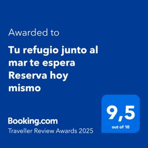Tu refugio junto al mar te espera