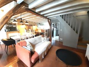 Appartements Chateauroux centre superbe appart duplex terrasse : photos des chambres