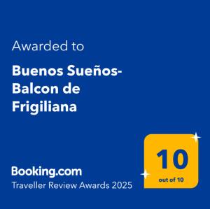 Buenos Sueños- Balcon de Frigiliana