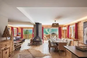 Luxueux chalet avec terrasse Auron - 圣埃蒂安德蒂内埃