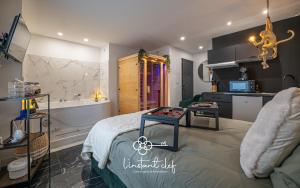 Love au Mans - Sauna, Jacuzzi & Parking privé
