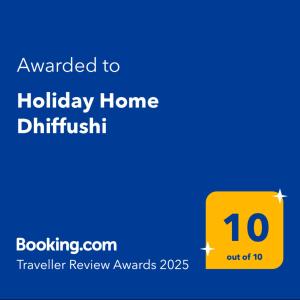 Holiday Home Dhiffushi