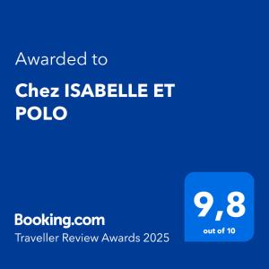 Chez ISABELLE ET POLO