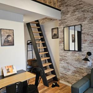 Appartements GITE L-industriel, appartement prive en Duplex, a 10 minutes des plages : photos des chambres