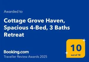 Cottage Grove Haven, Spacious 4-Bed, 3 Baths Retreat - Cottage Grove