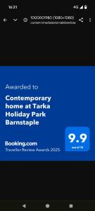 Contemporary Home at Ashford Rise,Tarka Holiday Park Barnstaple - Braunton - Coastal Tarka trail