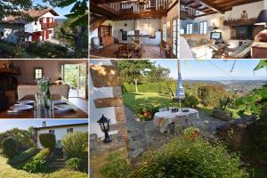 Appartements Maison Ascain 10 personnes au pied de la Rhune, proche St Jean de Luz : photos des chambres