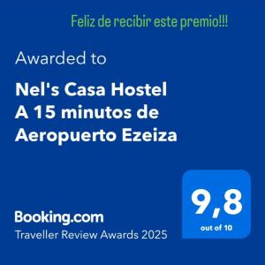 Nels Casa Hostel A 15 minutos de Aeropuerto Ezeiza