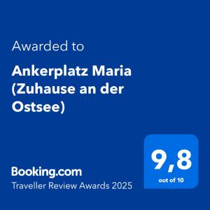 Ankerplatz Maria (Zuhause an der Ostsee)