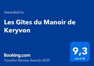 Les Gîtes du Manoir de Keryvon