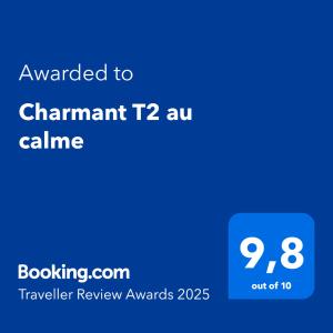 Charmant T2 au calme
