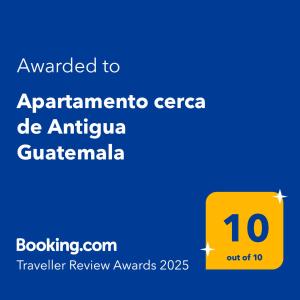 Apartamento cerca de Antigua Guatemala