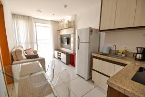 Flat com localização privilegiada e vista magnífica