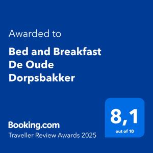 Bed and Breakfast De Oude Dorpsbakker