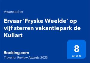 Ervaar Fryske Weelde op vijf sterren vakantiepark de Kuilart
