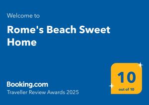 Romes Beach Sweet Home