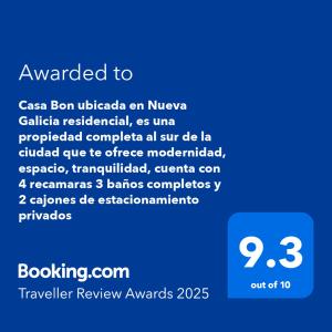 Nueva Galicia residencial, es una propiedad completa al sur de la ciudad que te ofrece modernidad, espacio, tranquilidad, cuenta con 4 recamaras 3 baños completos y 2 cajones de estacionamiento privados