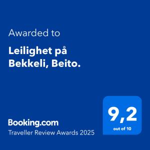 Leilighet på Bekkeli, Beito.
