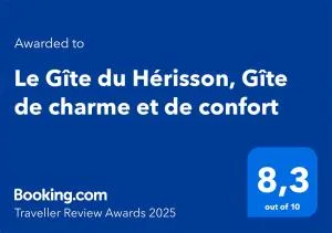 Le Gîte du Hérisson, Gîte de charme et de confort - Badecon-le-Pin