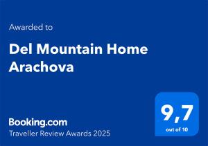 Del Mountain Home Arachova