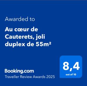 Au cœur de Cauterets, joli duplex de 55m²