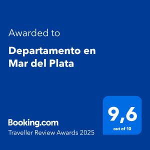 Departamento en Mar del Plata
