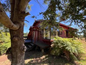 Cabaña campestre con amplio espacio natural