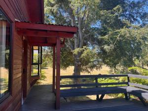 Cabaña campestre con amplio espacio natural