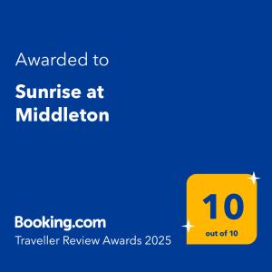 Sunrise at Middleton