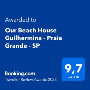Our Beach House Guilhermina - Praia Grande - SP