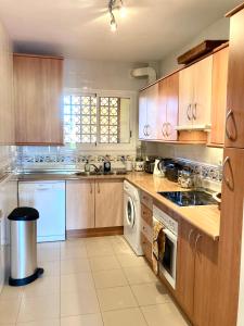 Stylish comfortable spacious penthouse with sea and pool view