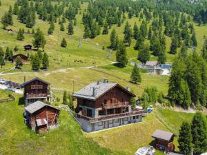 Apartment on ski slopes of Prarion