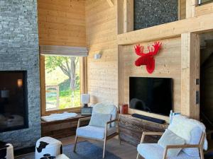 Chalet in Les Masses with sauna