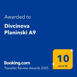 Divcinova Planinski A9