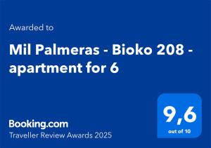 Mil Palmeras - Bioko 208 - apartment for 6