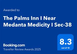 The Palms Inn I Near Medanta Medicity I Sec-38