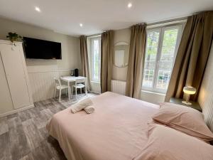 Appartements Studio renove proche Rives de l-Orne et gare : photos des chambres