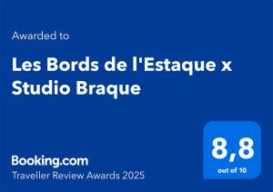 Appartements Les Bords de l'Estaque x Studio Braque : Appartement 1 Chambre